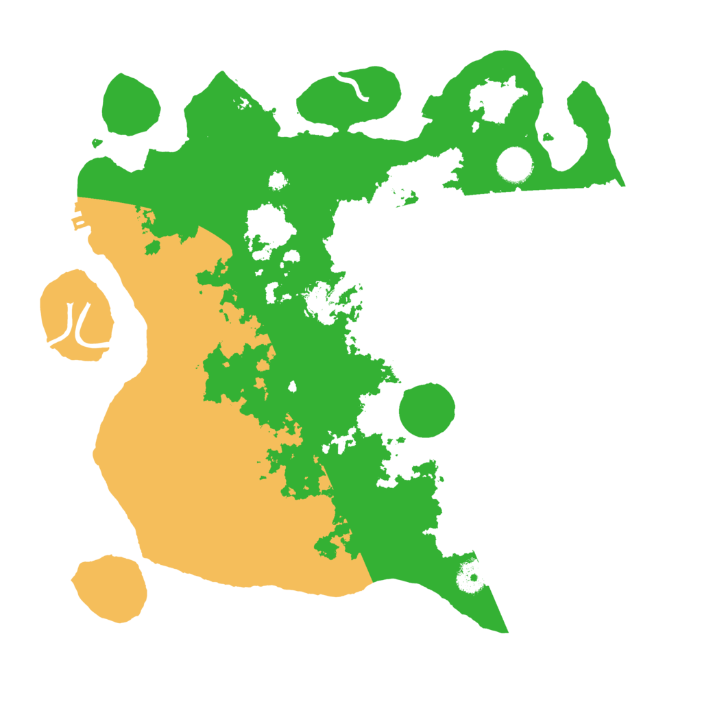 Biome Rust Map: Procedural Map, Size: 3500, Seed: 627803979