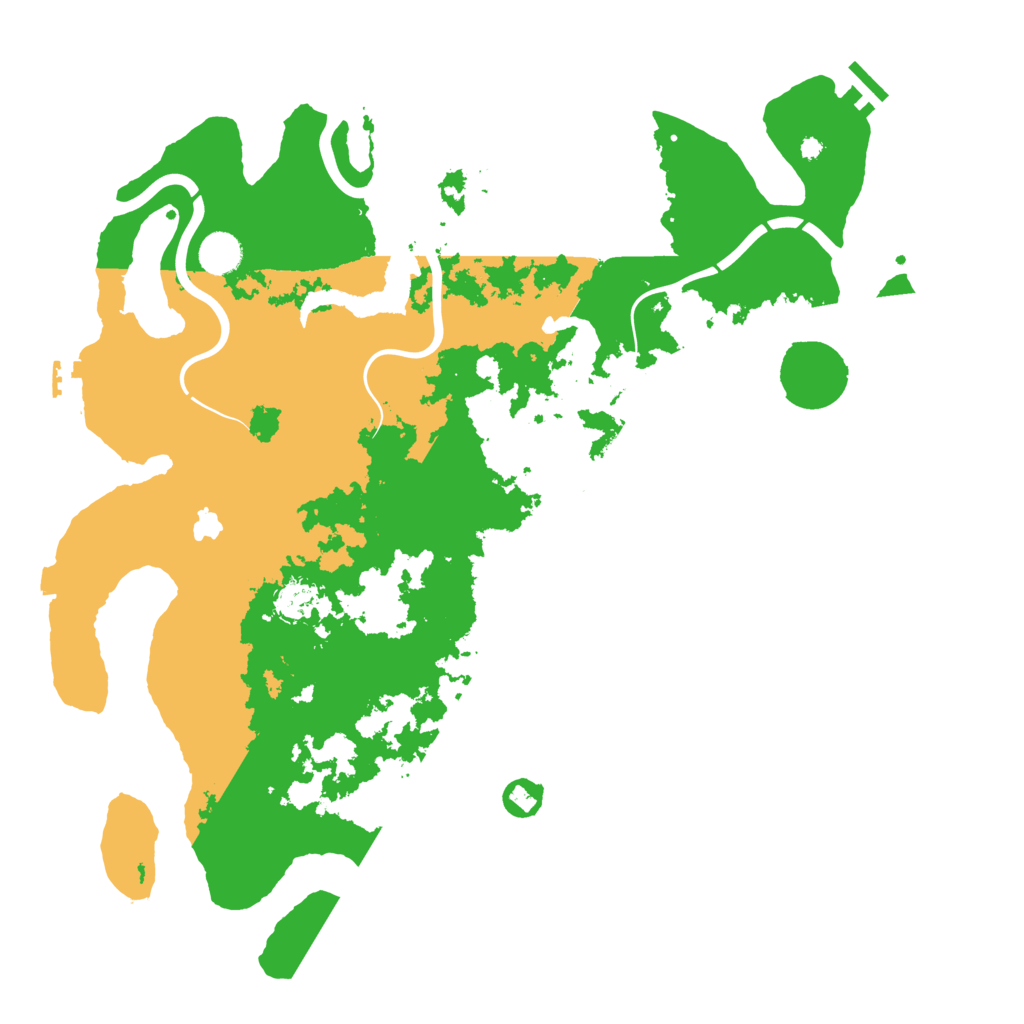 Biome Rust Map: Procedural Map, Size: 4252, Seed: 1185747993