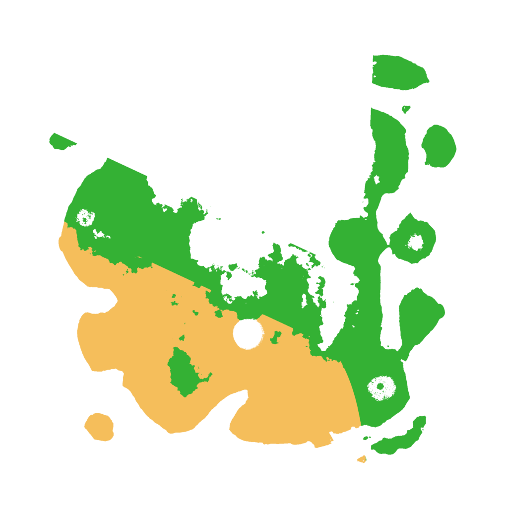 Biome Rust Map: Procedural Map, Size: 3000, Seed: 480040152