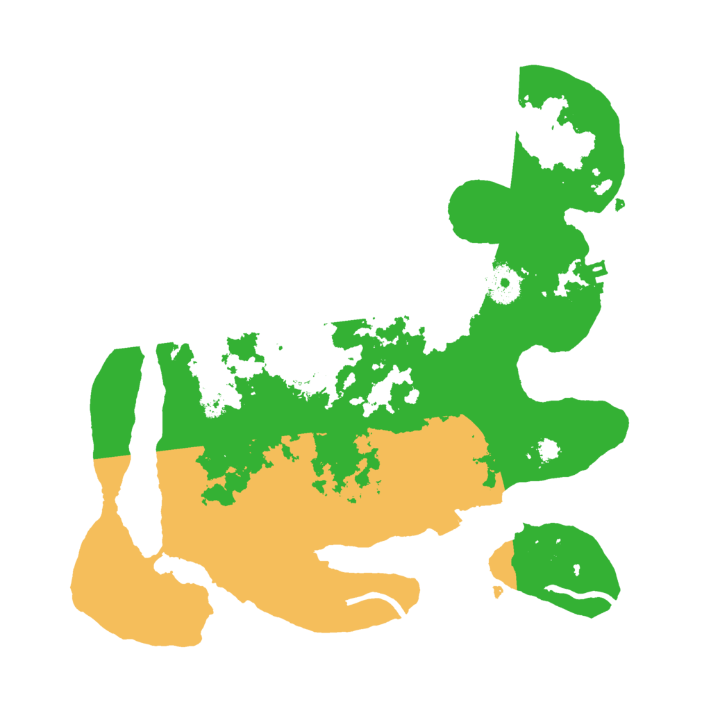 Biome Rust Map: Procedural Map, Size: 3000, Seed: 23555