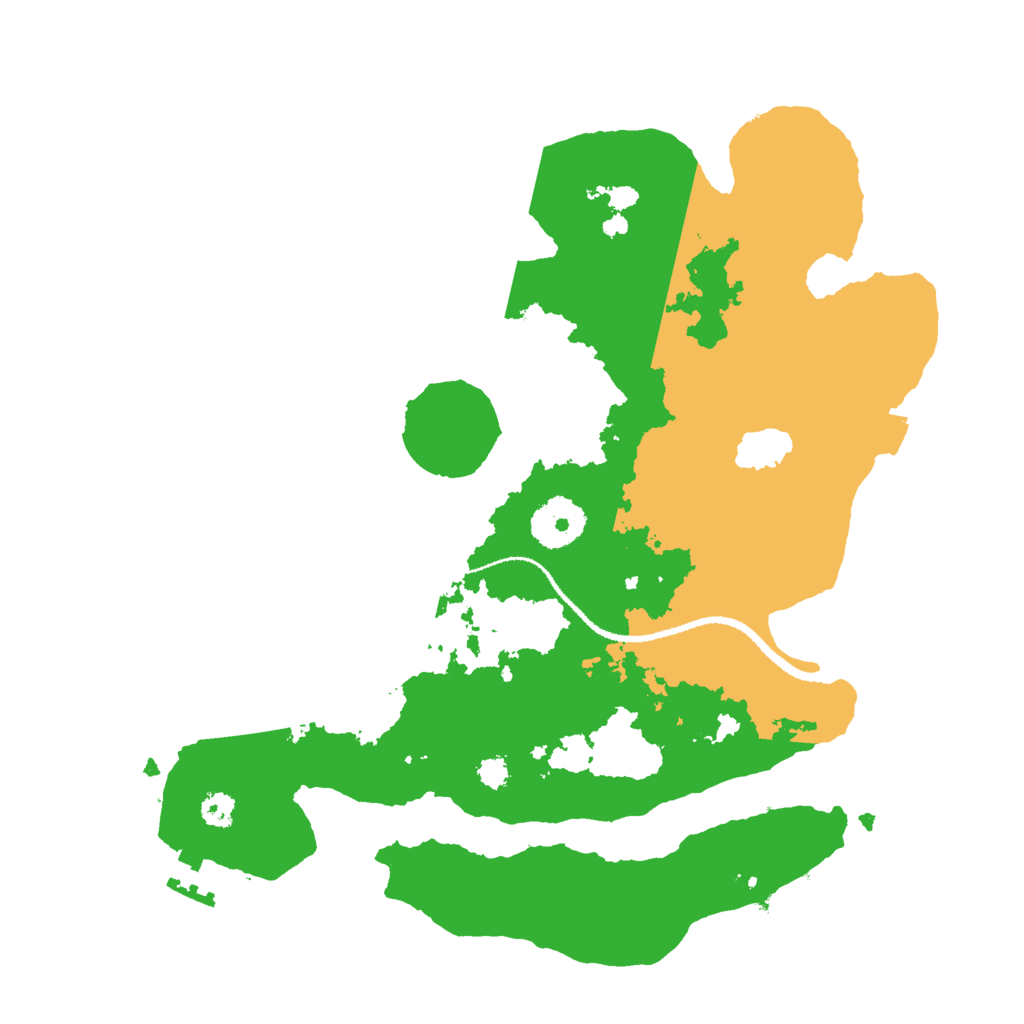 Biome Rust Map: Procedural Map, Size: 3000, Seed: 878288106