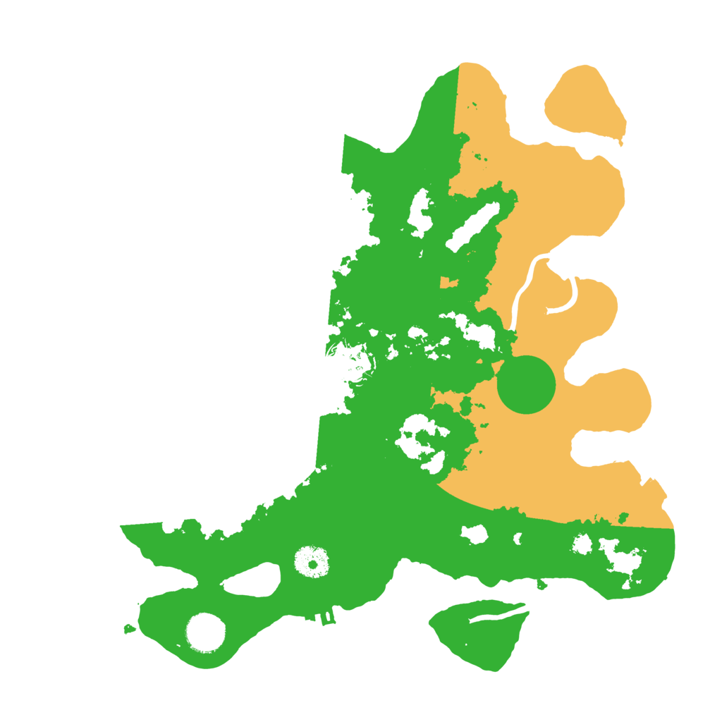 Biome Rust Map: Procedural Map, Size: 3250, Seed: 1900636117