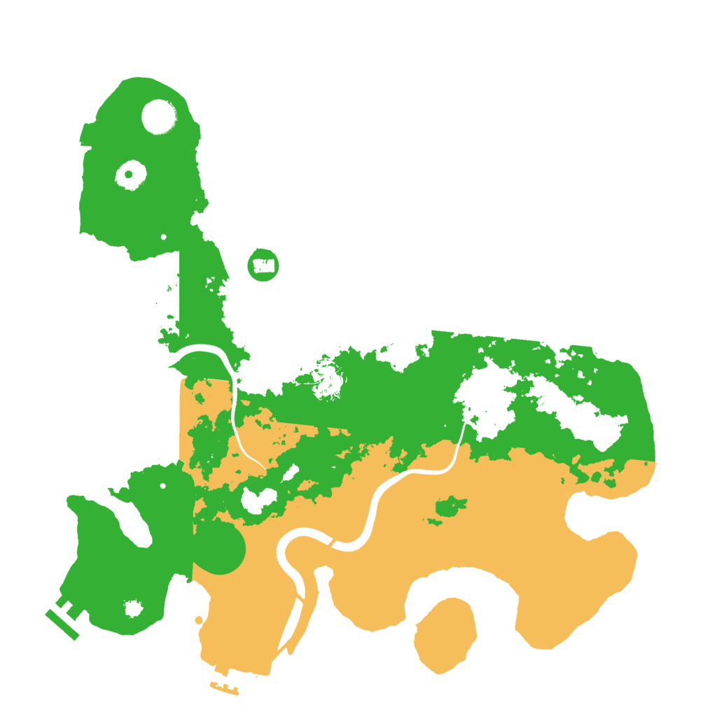 Biome Rust Map: Procedural Map, Size: 3650, Seed: 78780441