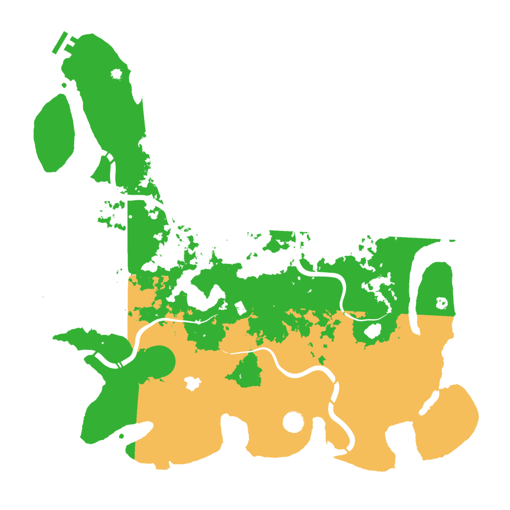 Biome Rust Map: Procedural Map, Size: 4250, Seed: 56558867