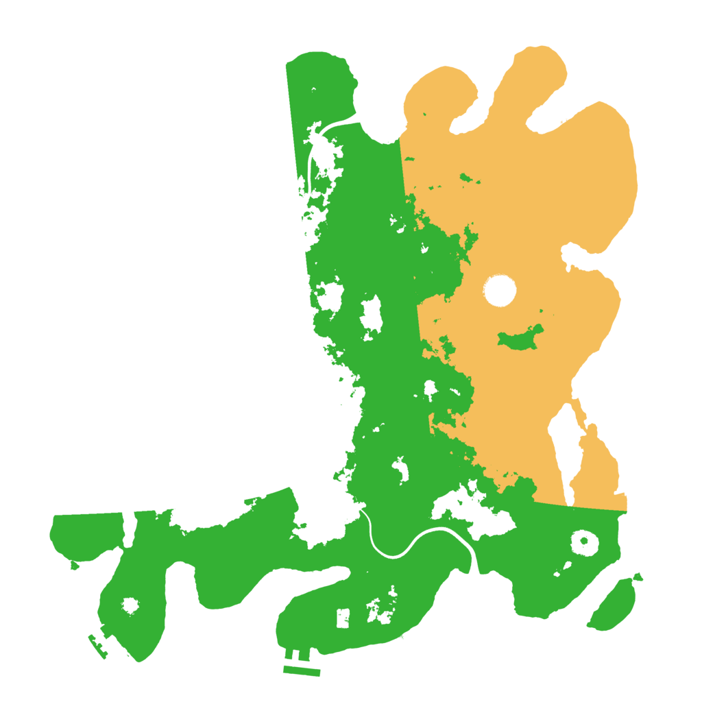 Biome Rust Map: Procedural Map, Size: 3850, Seed: 1659771365