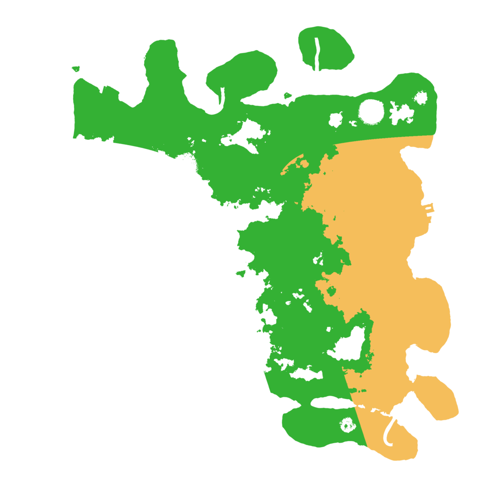 Biome Rust Map: Procedural Map, Size: 3500, Seed: 650921860