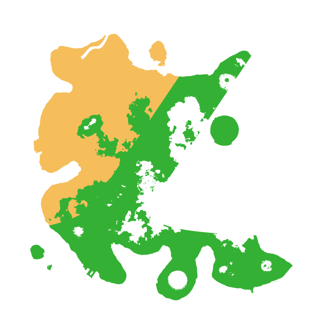 Biome Rust Map: Procedural Map, Size: 3000, Seed: 909463903