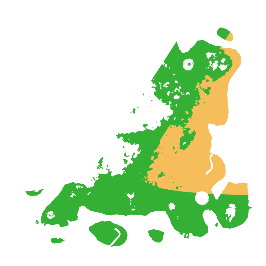 Biome Rust Map: Procedural Map, Size: 3500, Seed: 765372197