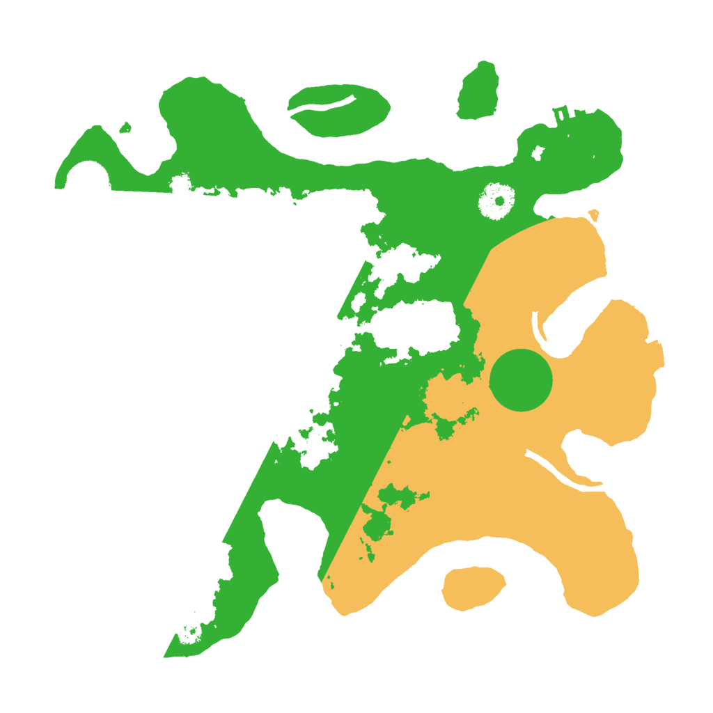 Biome Rust Map: Procedural Map, Size: 3000, Seed: 94999
