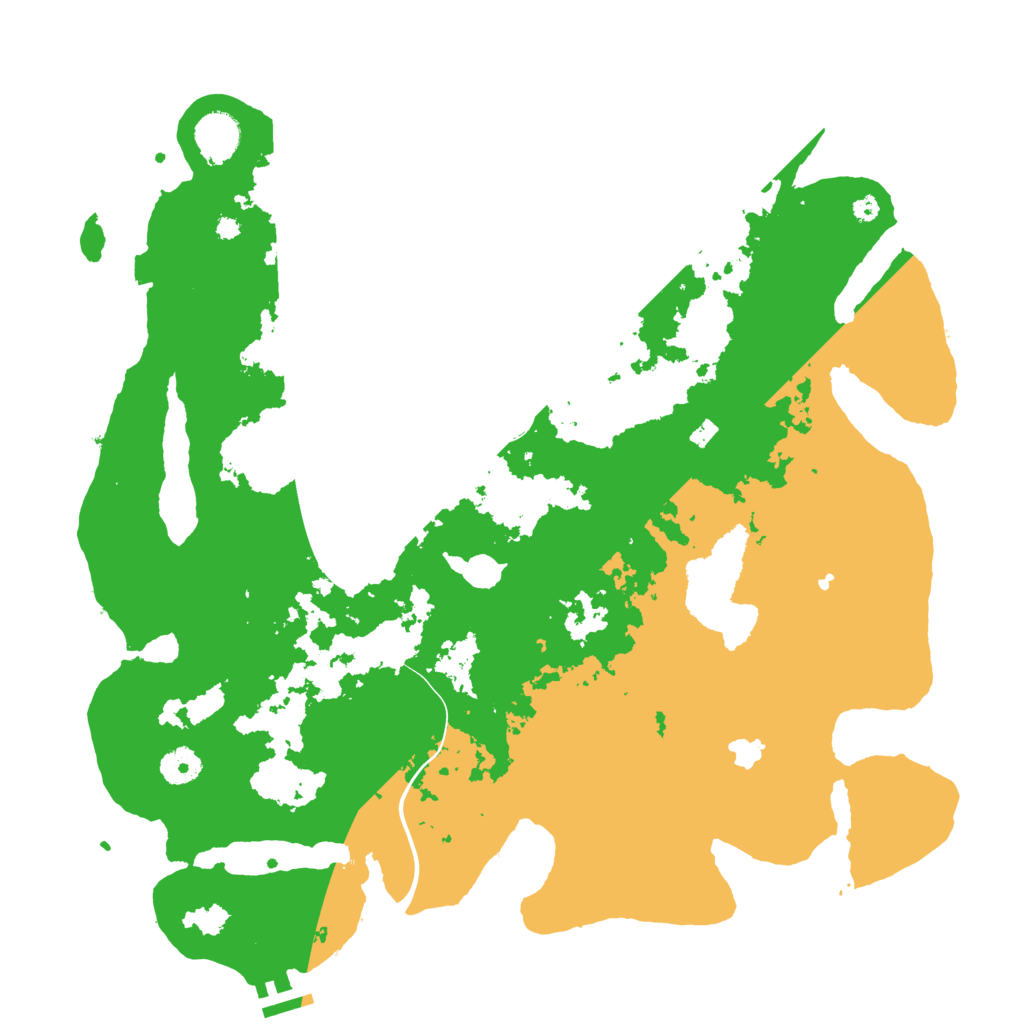 Biome Rust Map: Procedural Map, Size: 4000, Seed: 1636933328