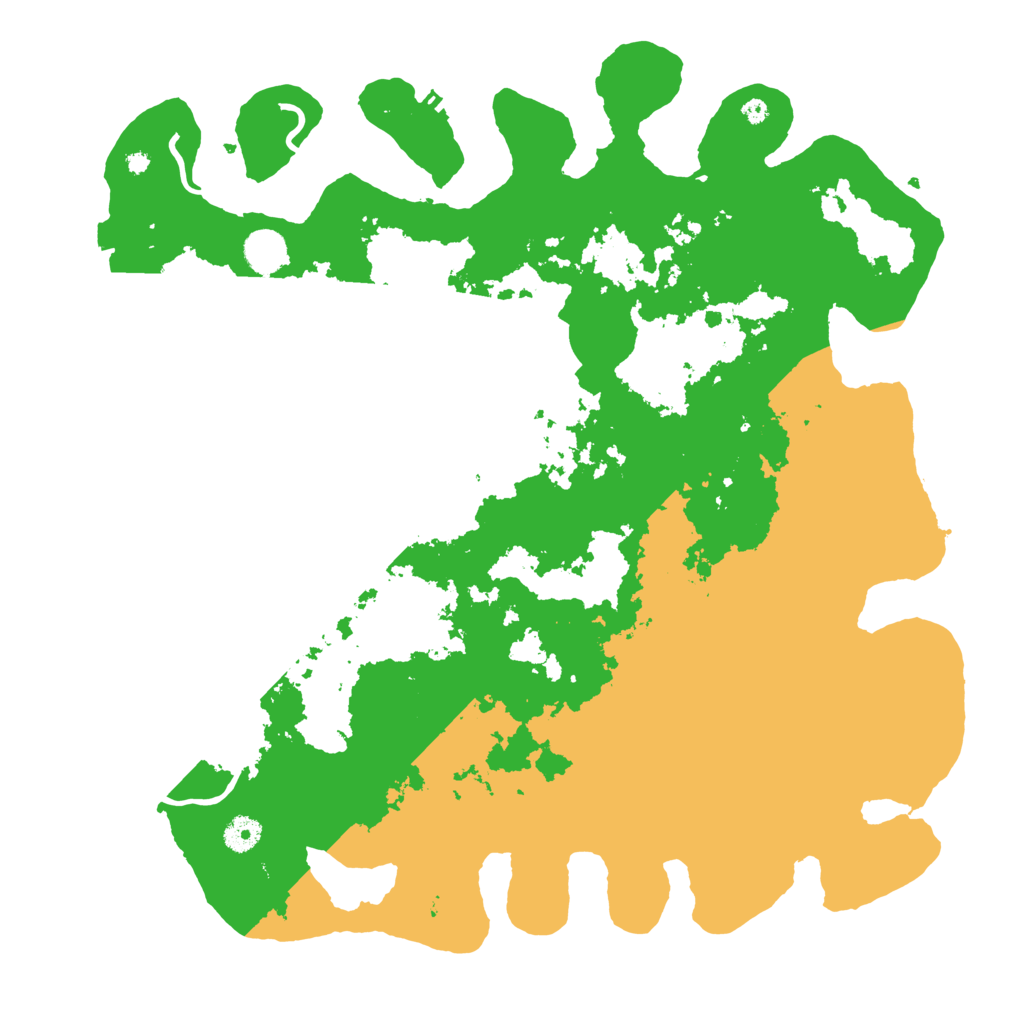 Biome Rust Map: Procedural Map, Size: 4250, Seed: 77024144