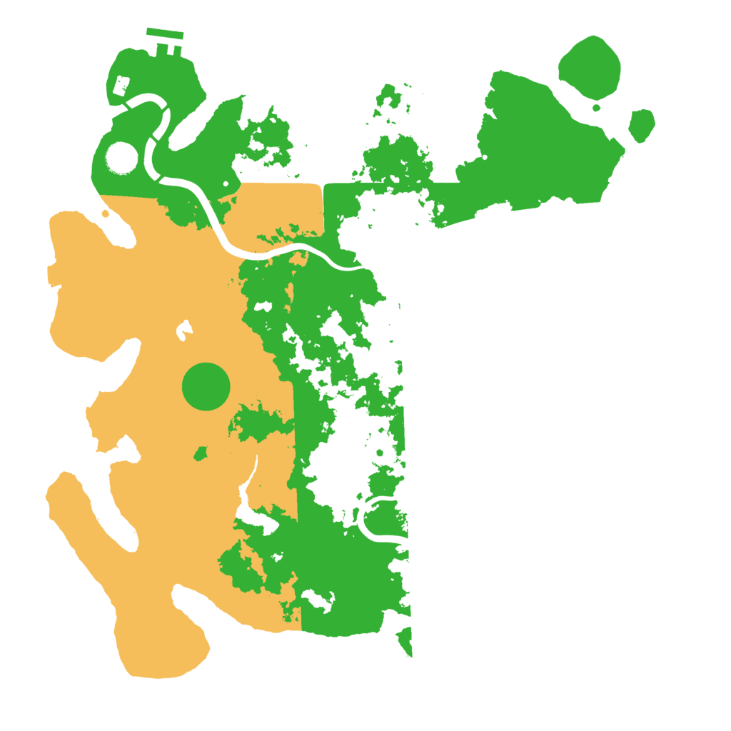Biome Rust Map: Procedural Map, Size: 4000, Seed: 89423948