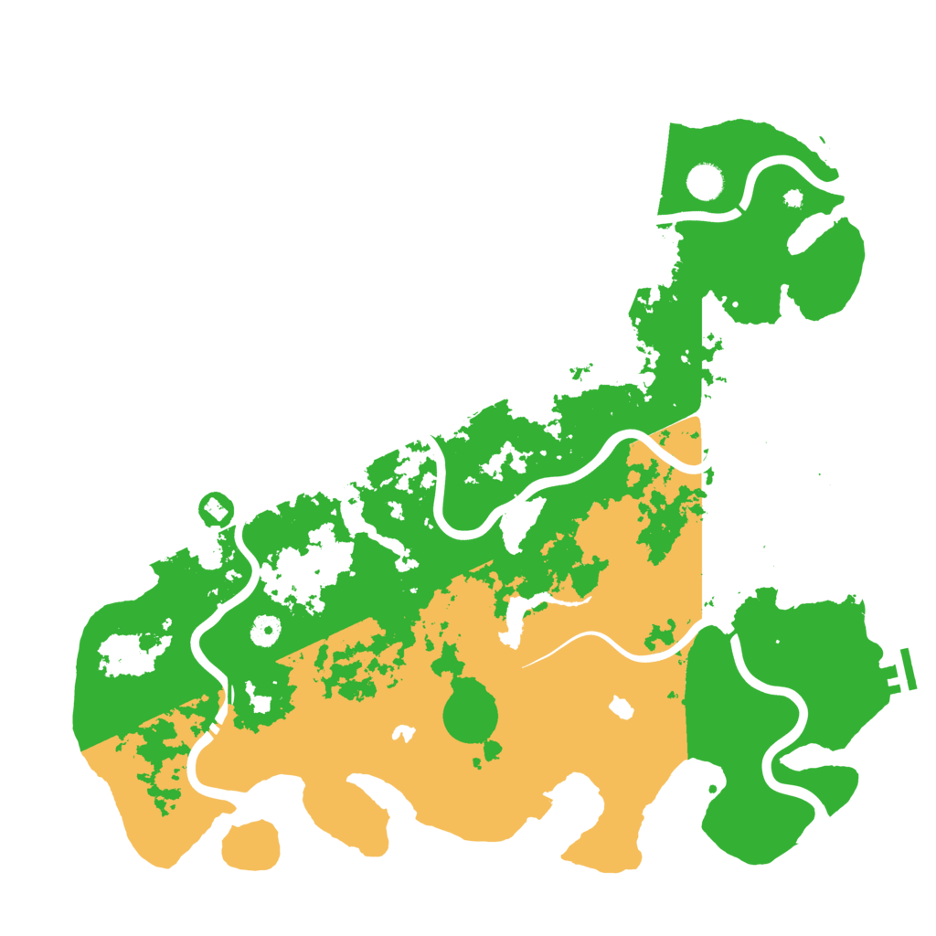 Biome Rust Map: Procedural Map, Size: 4500, Seed: 370850041