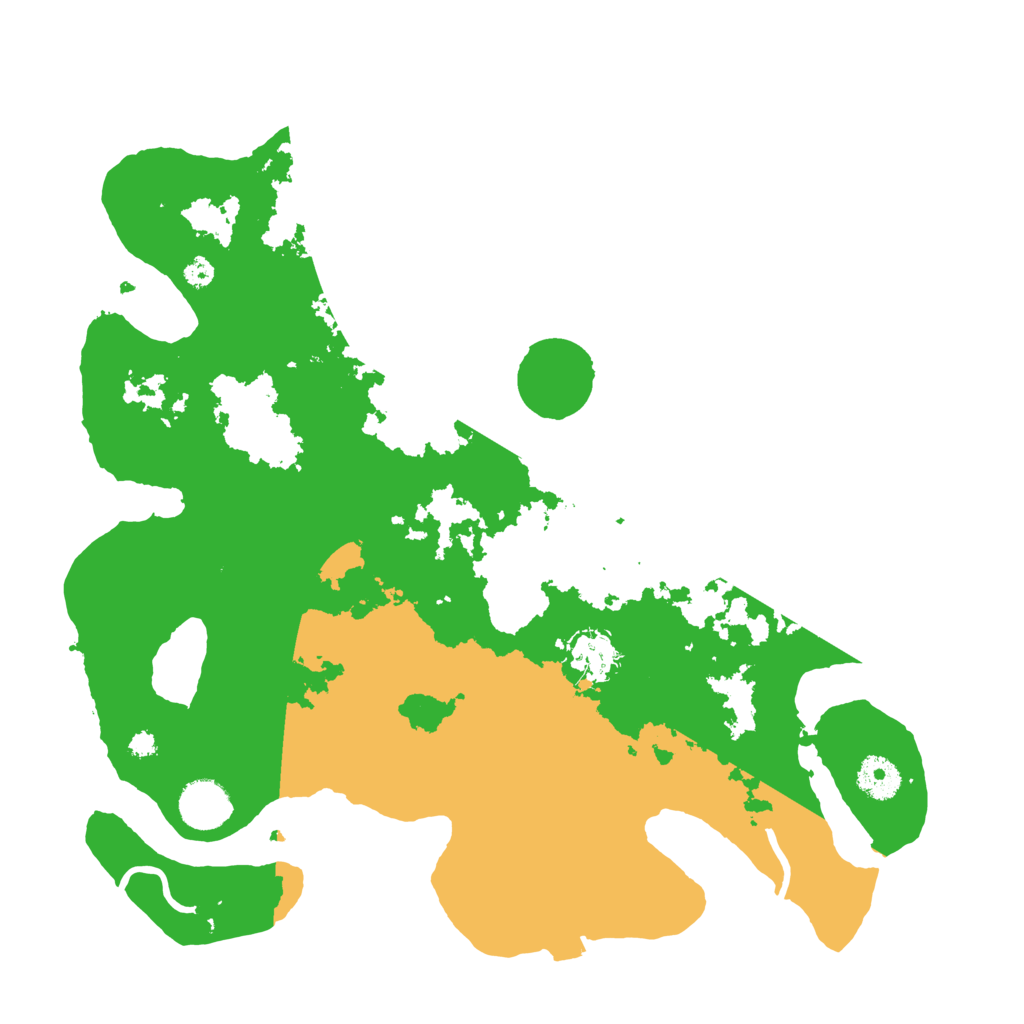 Biome Rust Map: Procedural Map, Size: 3600, Seed: 37355741