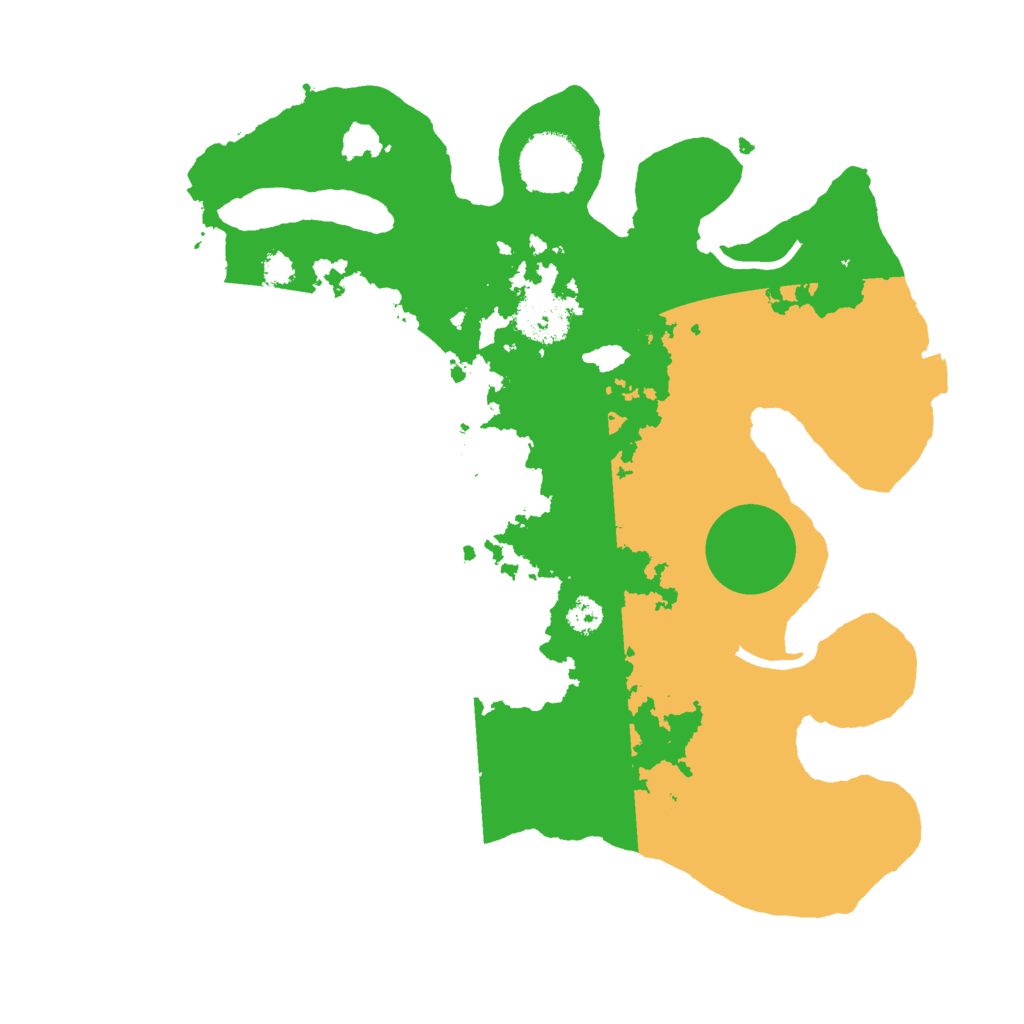 Biome Rust Map: Procedural Map, Size: 3000, Seed: 19531881