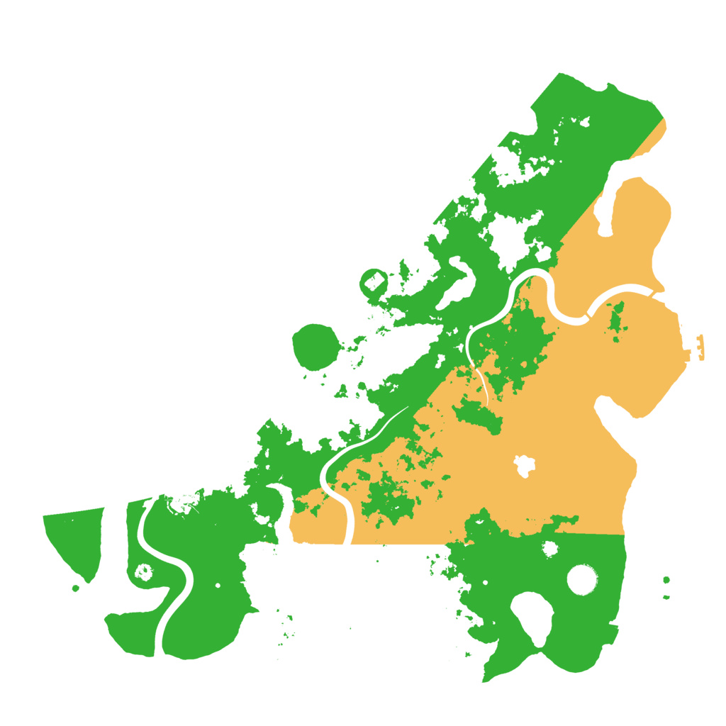 Biome Rust Map: Procedural Map, Size: 4250, Seed: 1245276066
