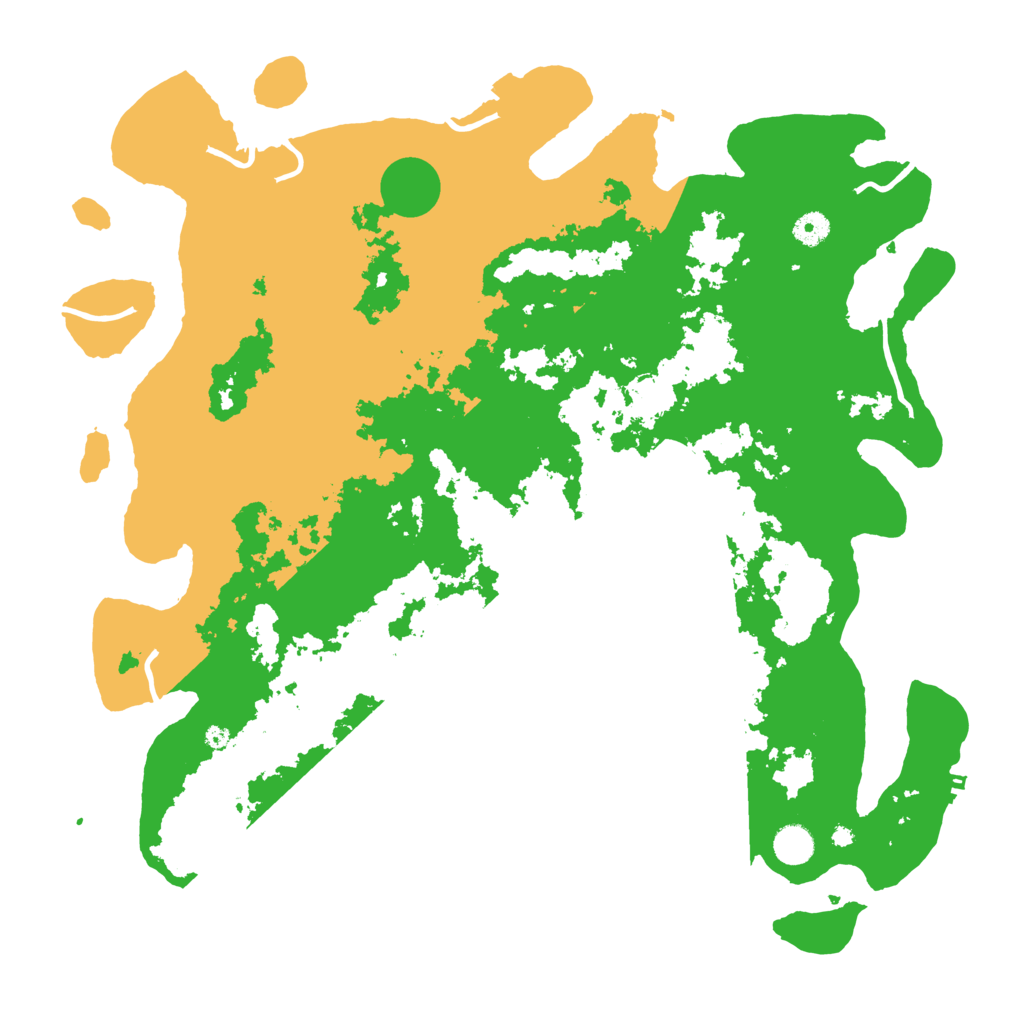 Biome Rust Map: Procedural Map, Size: 4500, Seed: 17592