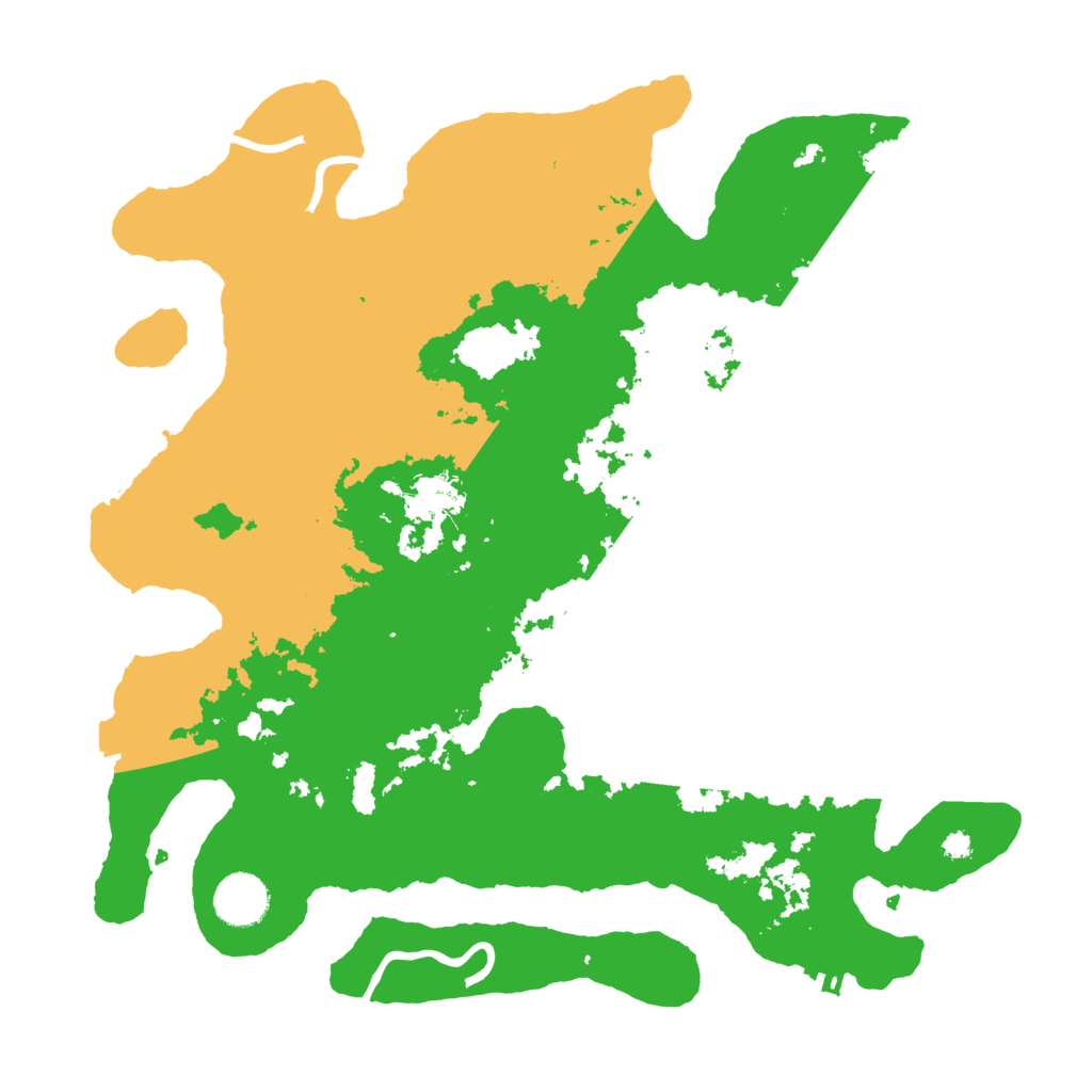 Biome Rust Map: Procedural Map, Size: 3550, Seed: 94780890