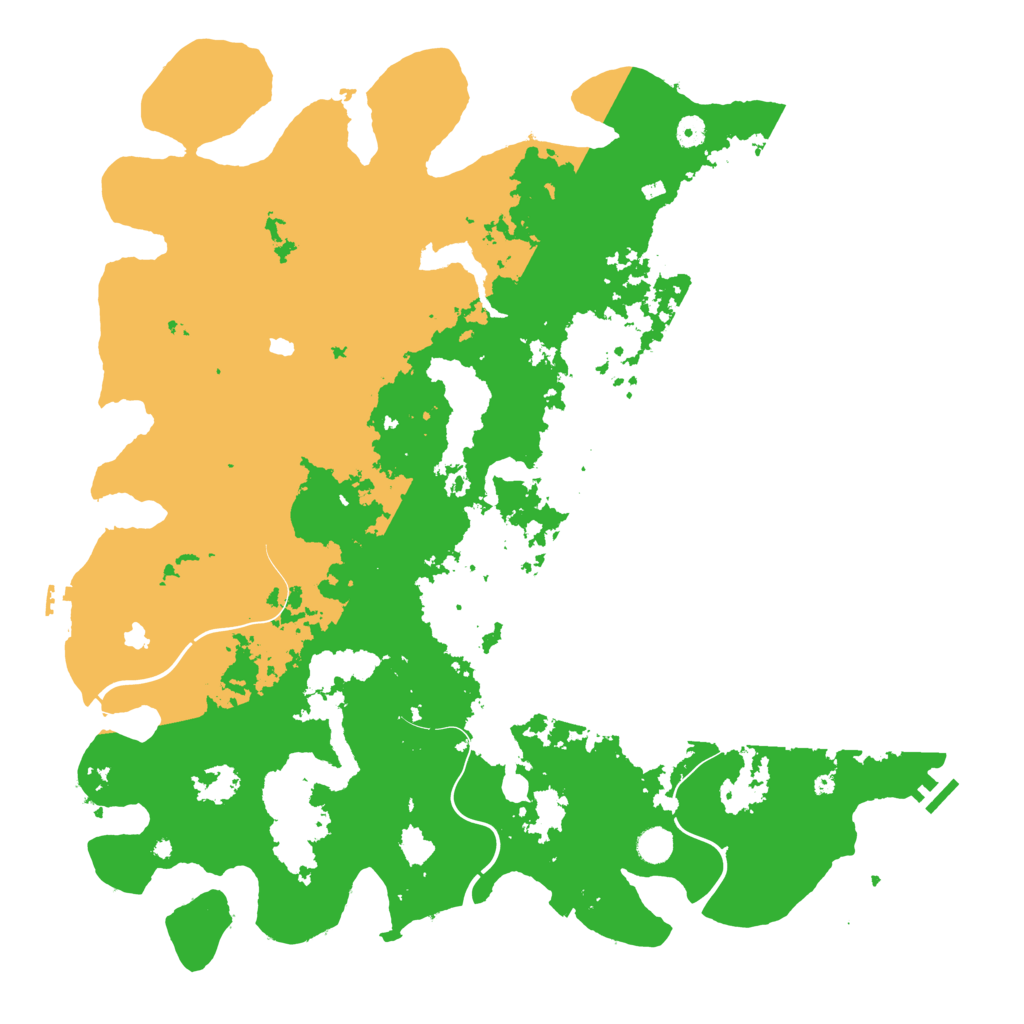 Biome Rust Map: Procedural Map, Size: 5000, Seed: 430