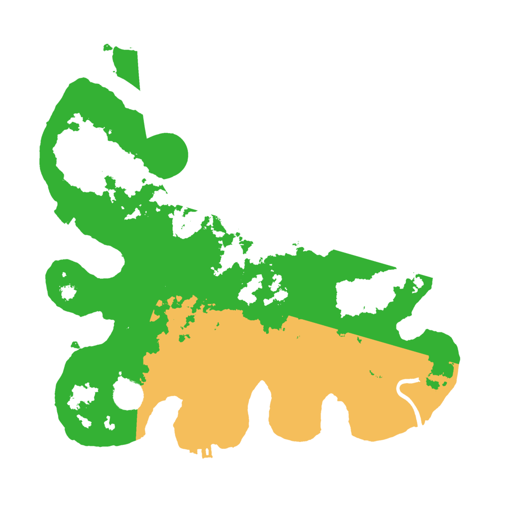 Biome Rust Map: Procedural Map, Size: 3000, Seed: 1650049466