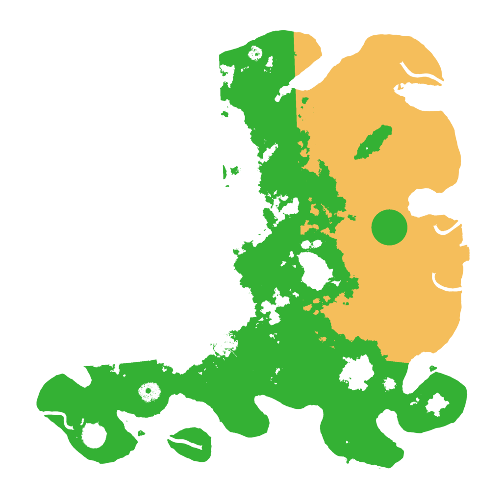 Biome Rust Map: Procedural Map, Size: 3700, Seed: 302593856