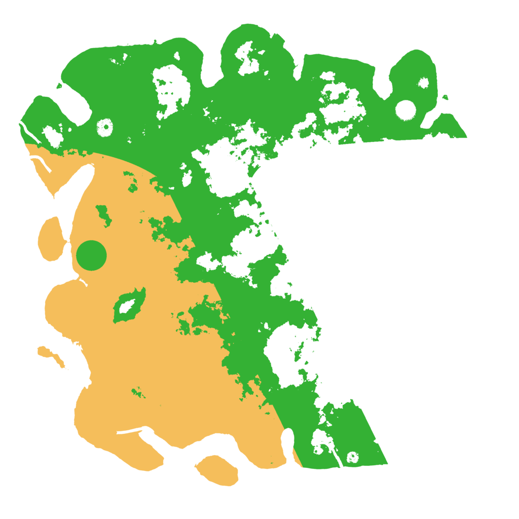 Biome Rust Map: Procedural Map, Size: 4500, Seed: 5053990