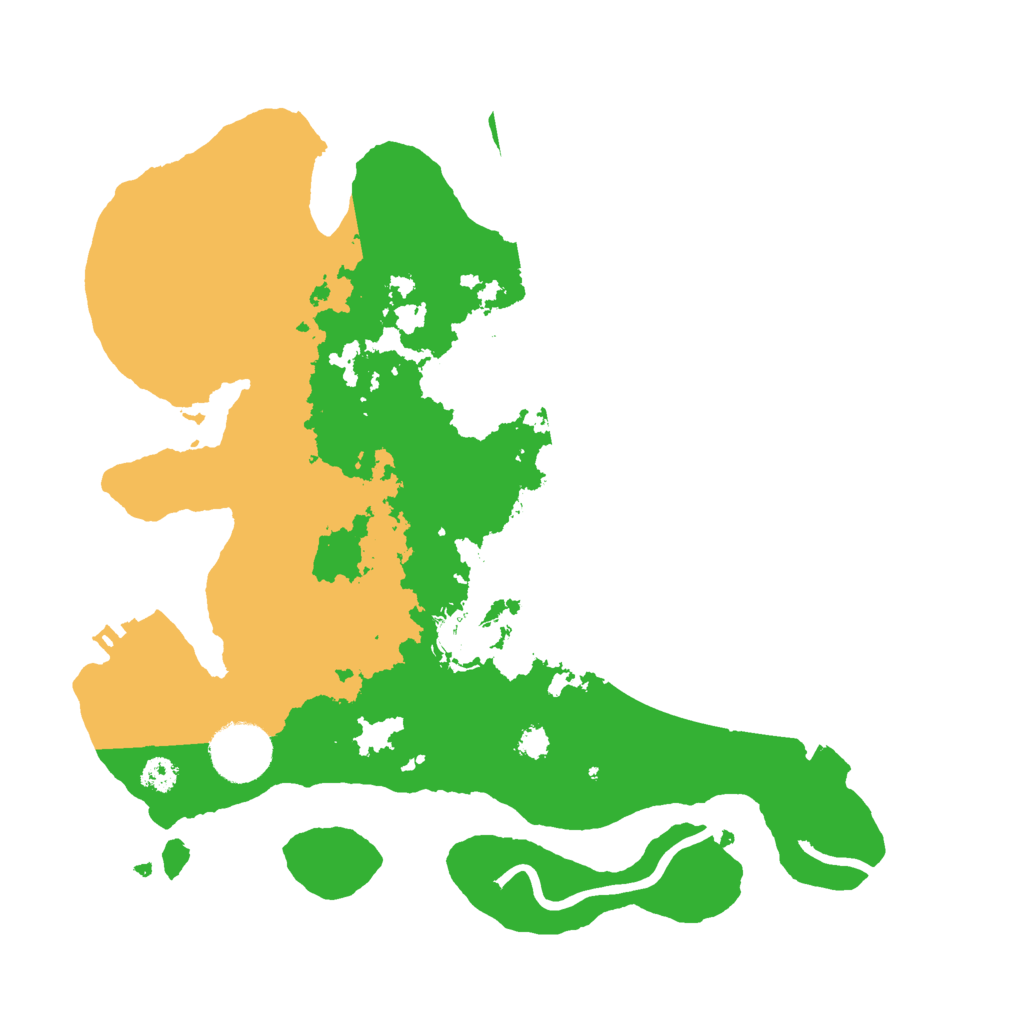 Biome Rust Map: Procedural Map, Size: 3000, Seed: 392724386