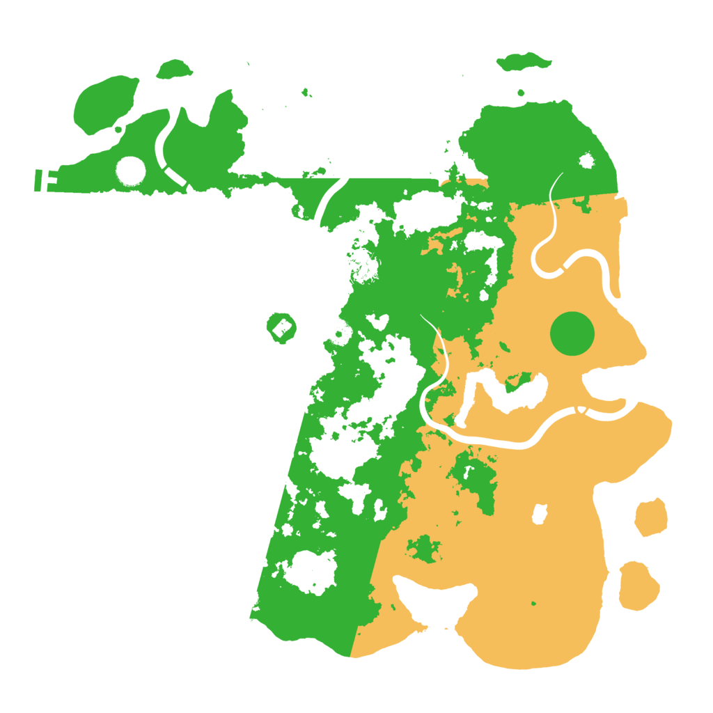 Biome Rust Map: Procedural Map, Size: 4250, Seed: 998066