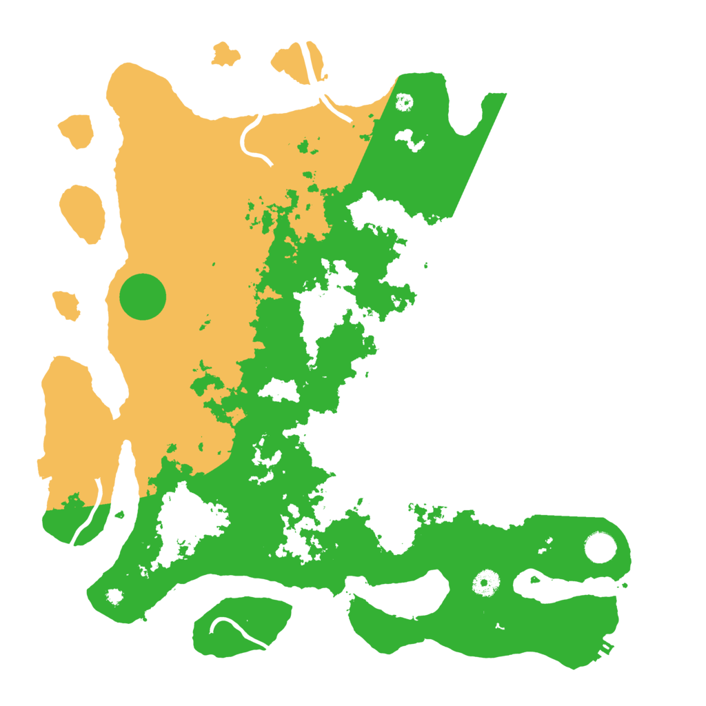 Biome Rust Map: Procedural Map, Size: 4000, Seed: 786857965