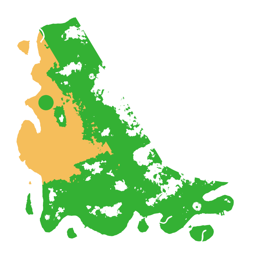 Biome Rust Map: Procedural Map, Size: 4400, Seed: 30879262