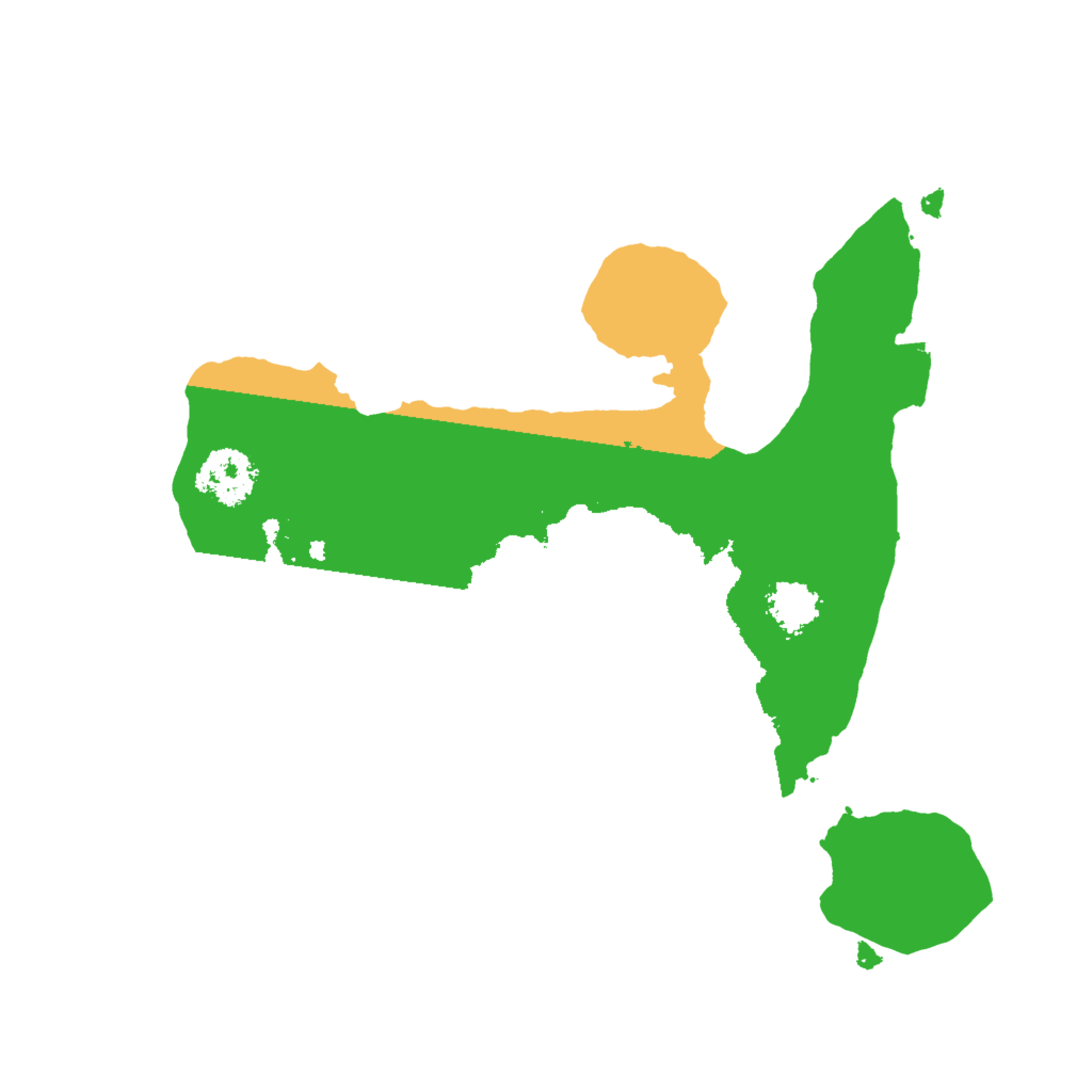 Biome Rust Map: Procedural Map, Size: 2000, Seed: 241879