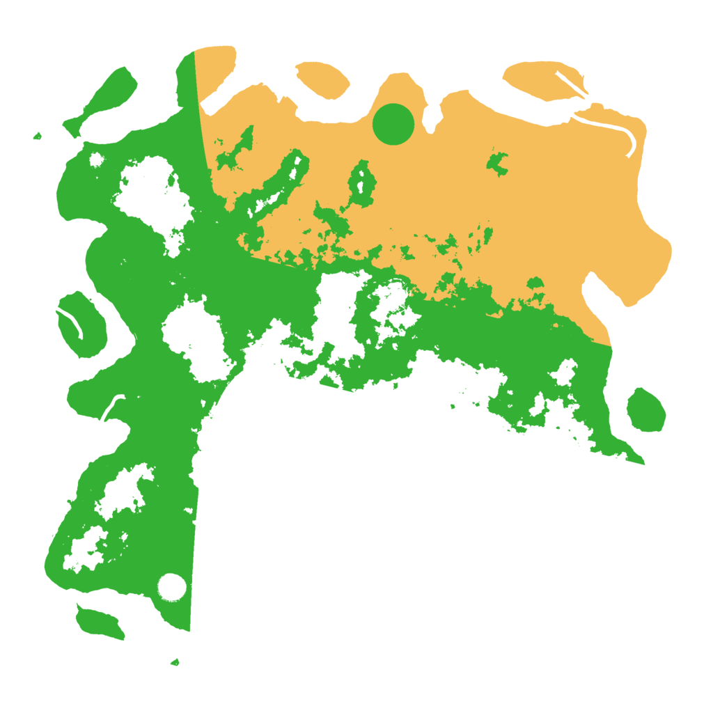 Biome Rust Map: Procedural Map, Size: 4500, Seed: 280198451