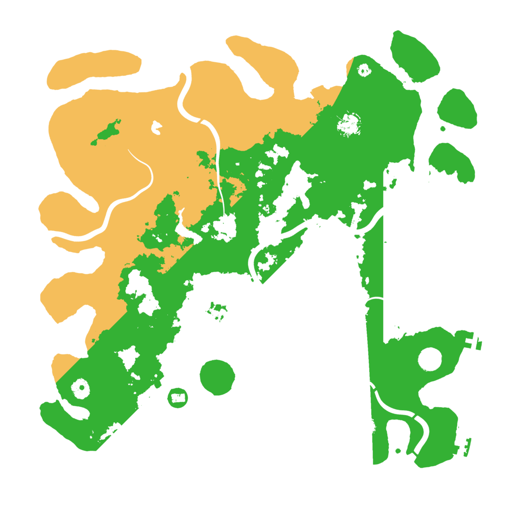 Biome Rust Map: Procedural Map, Size: 4050, Seed: 1637602527