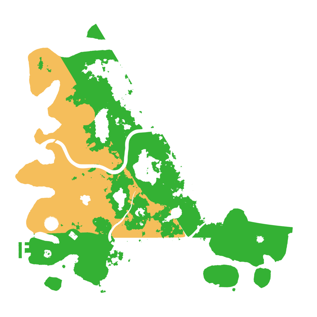 Biome Rust Map: Procedural Map, Size: 4000, Seed: 55636322