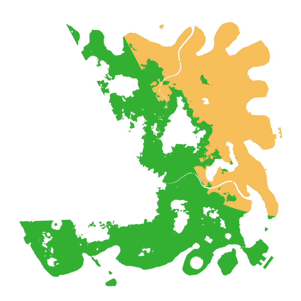 Biome Rust Map: Procedural Map, Size: 4250, Seed: 177005715
