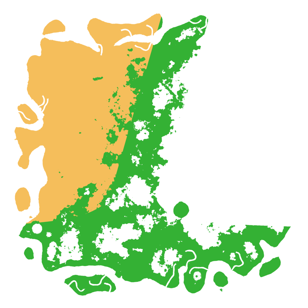 Biome Rust Map: Procedural Map, Size: 5500, Seed: 5884654