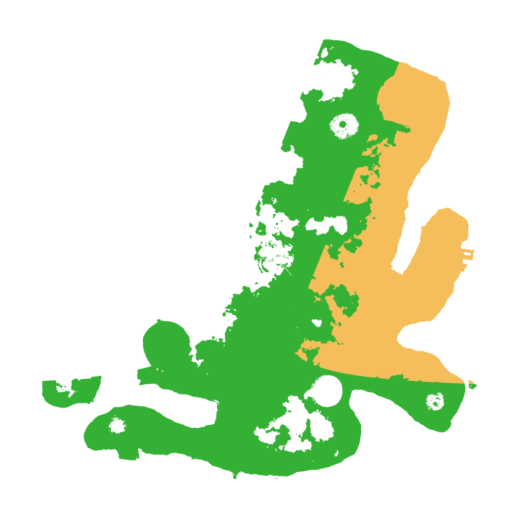Biome Rust Map: Procedural Map, Size: 3000, Seed: 311938
