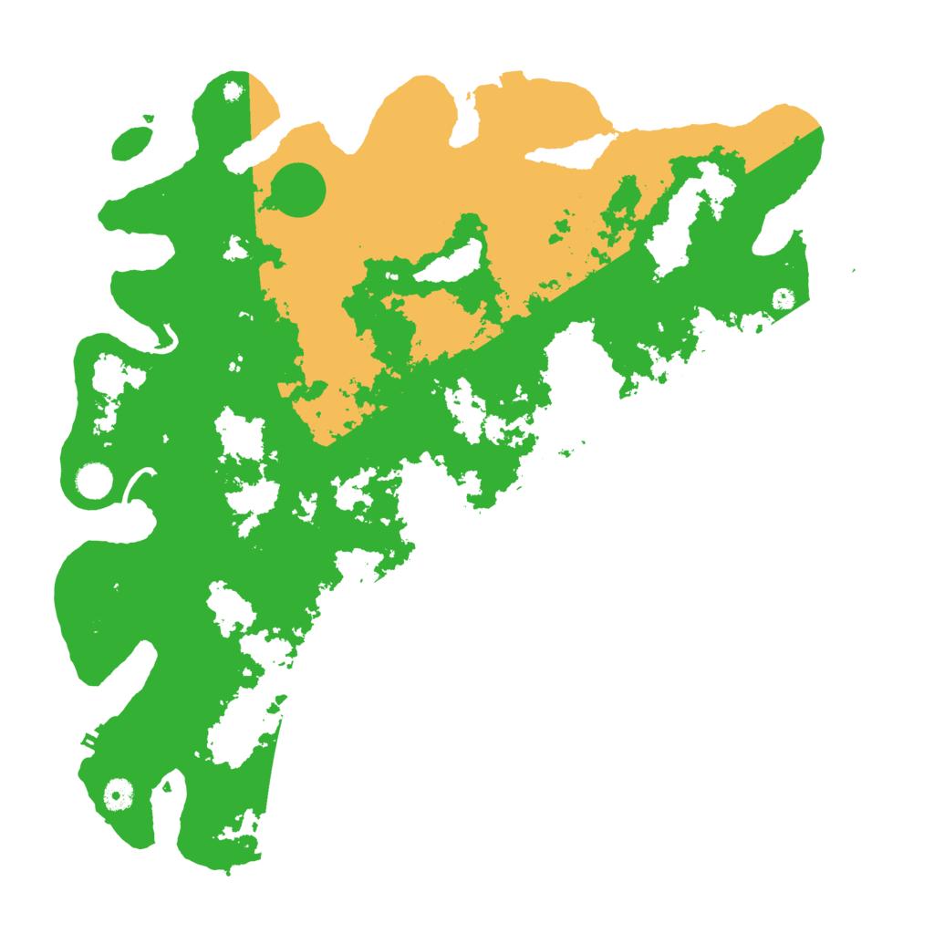 Biome Rust Map: Procedural Map, Size: 4500, Seed: 341005597