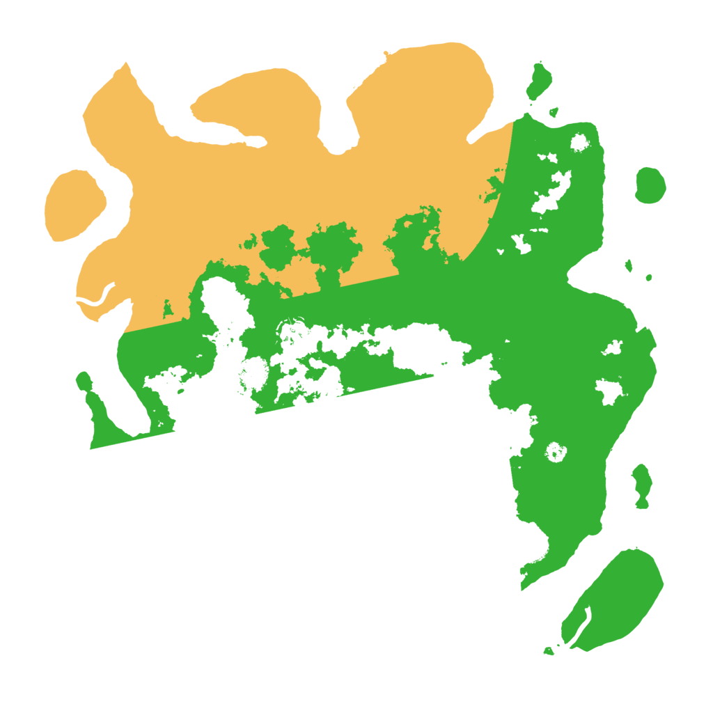 Biome Rust Map: Procedural Map, Size: 3650, Seed: 20602984