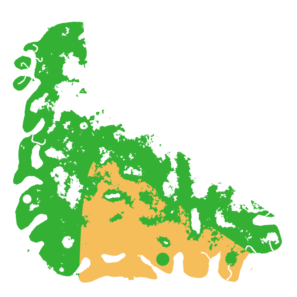 Biome Rust Map: Procedural Map, Size: 6000, Seed: 502047503