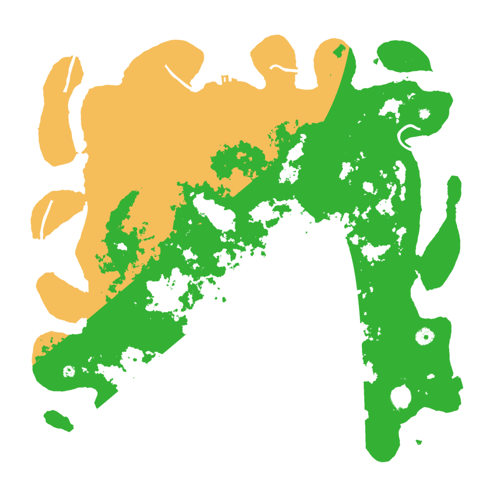 Biome Rust Map: Procedural Map, Size: 4250, Seed: 154805