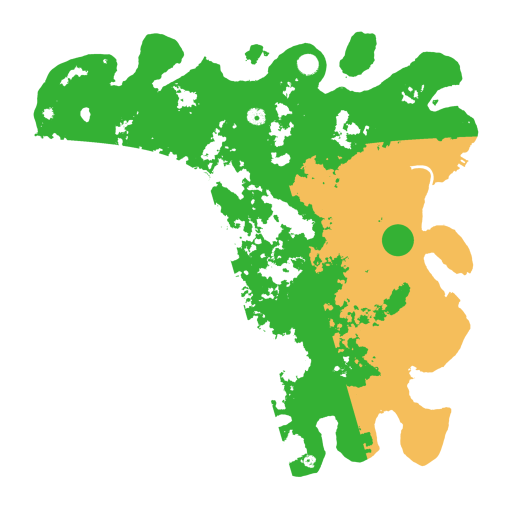 Biome Rust Map: Procedural Map, Size: 4250, Seed: 28410557