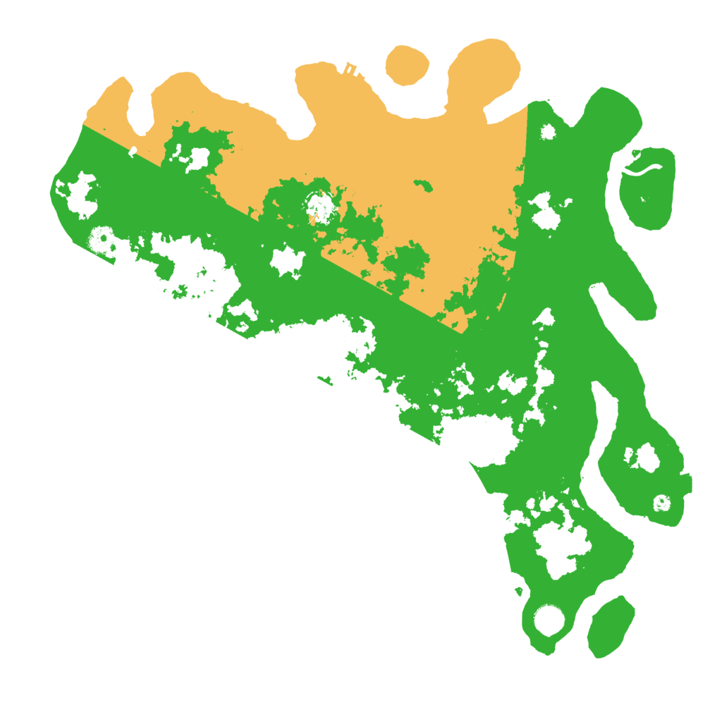 Biome Rust Map: Procedural Map, Size: 4250, Seed: 1208