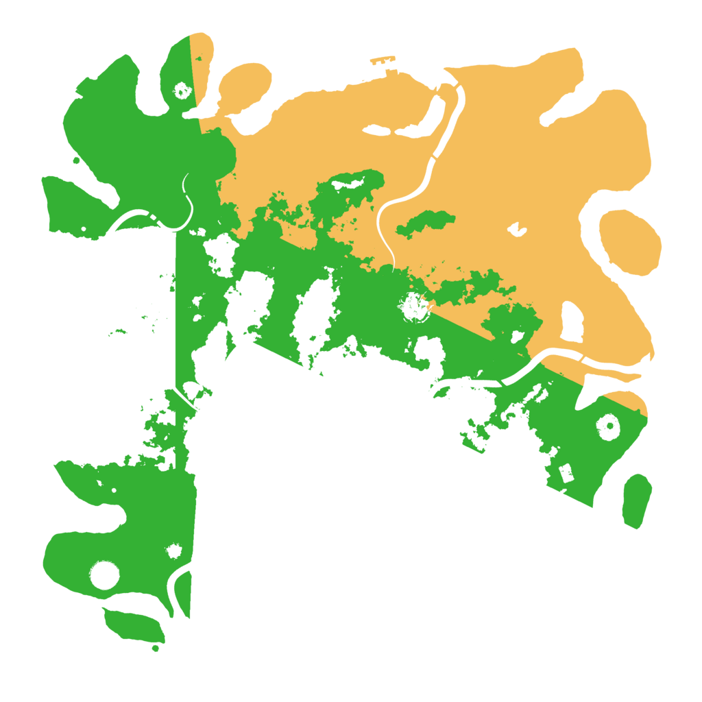 Biome Rust Map: Procedural Map, Size: 4250, Seed: 1843789669