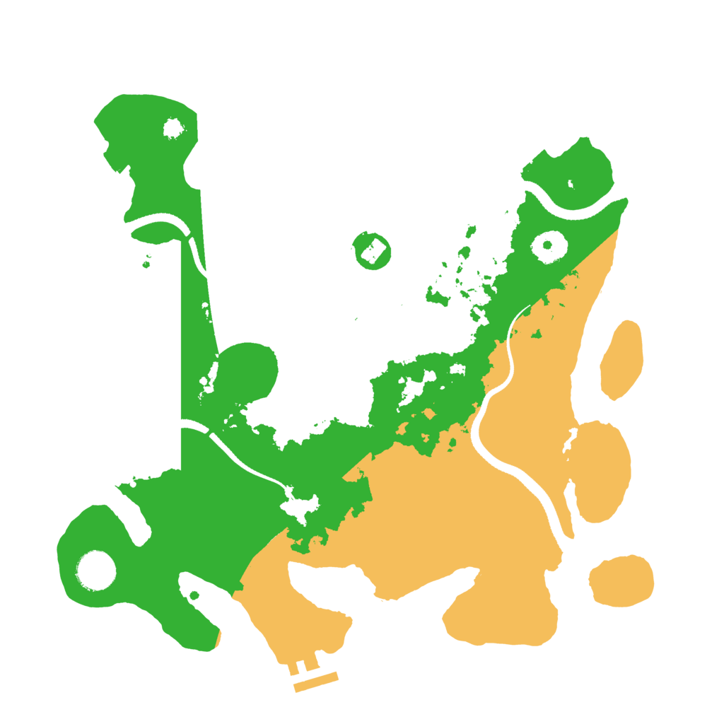 Biome Rust Map: Procedural Map, Size: 3250, Seed: 326666475