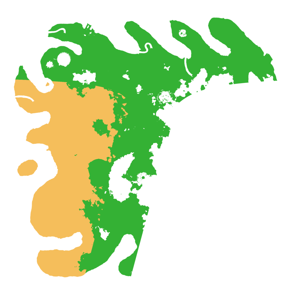 Biome Rust Map: Procedural Map, Size: 3950, Seed: 82158822