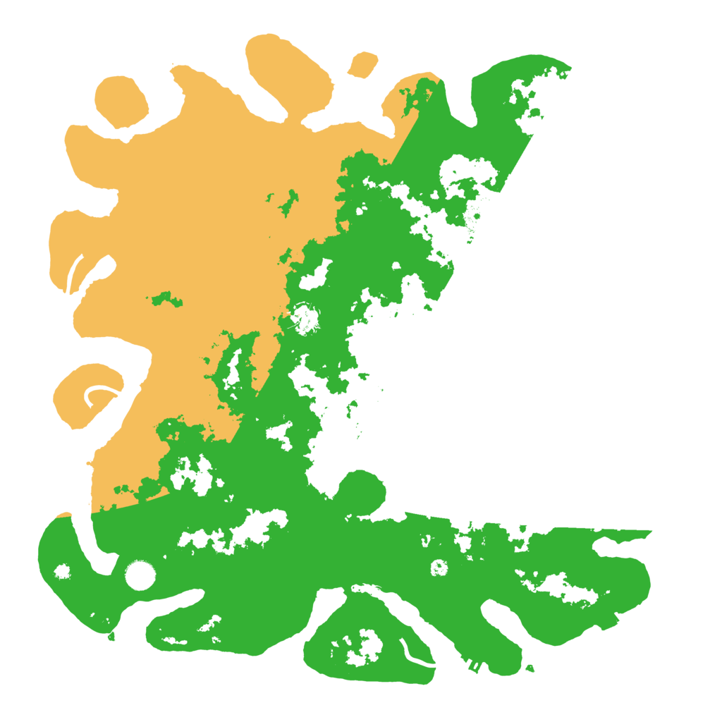 Biome Rust Map: Procedural Map, Size: 4250, Seed: 1234713151