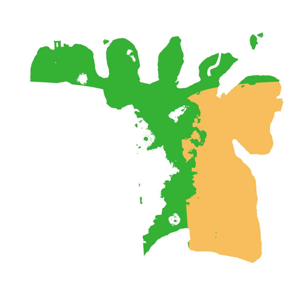 Biome Rust Map: Procedural Map, Size: 2750, Seed: 446856425