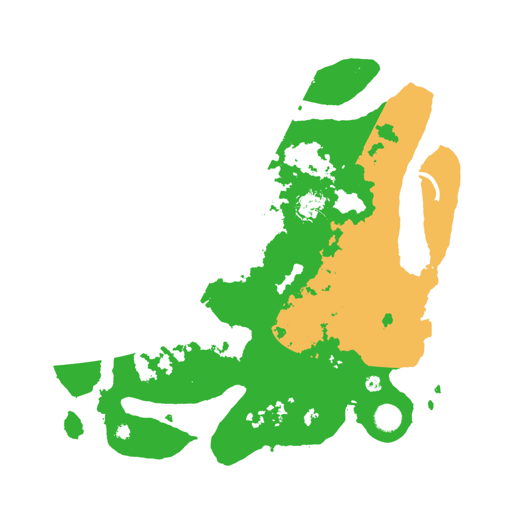 Biome Rust Map: Procedural Map, Size: 3250, Seed: 20966