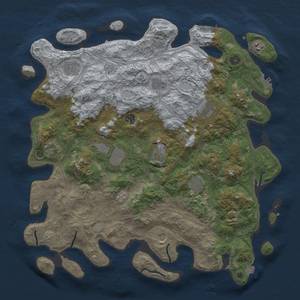 Thumbnail Rust Map: Procedural Map, Size: 4500, Seed: 789246, 19 Monuments